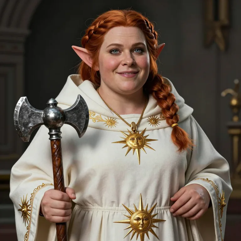 Diesa Strakeln, a Dwarf Cleric