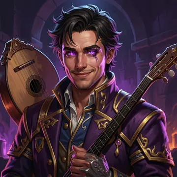 A bard and warlock